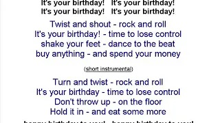 Happy Birthday!