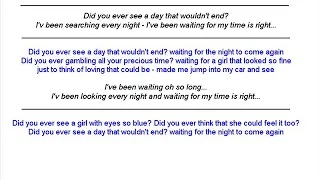 Did You Ever?
